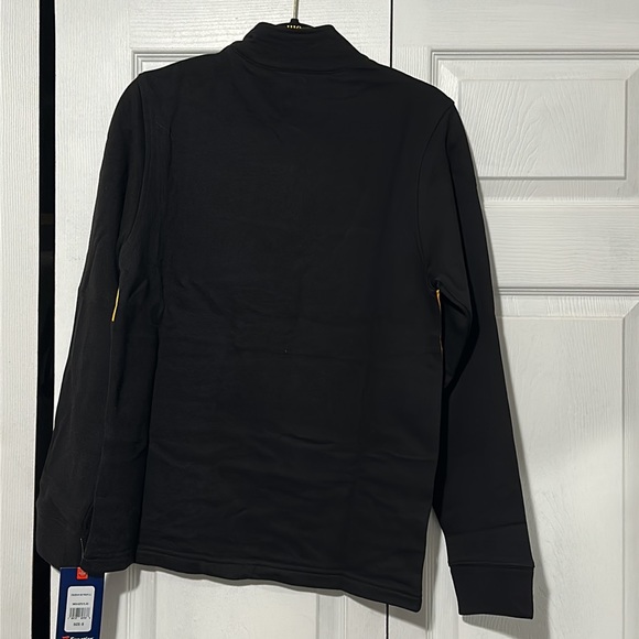 Men's Fanatics Pittsburg Steelers Half Zip Sweatshirt - Picture 8 of 12